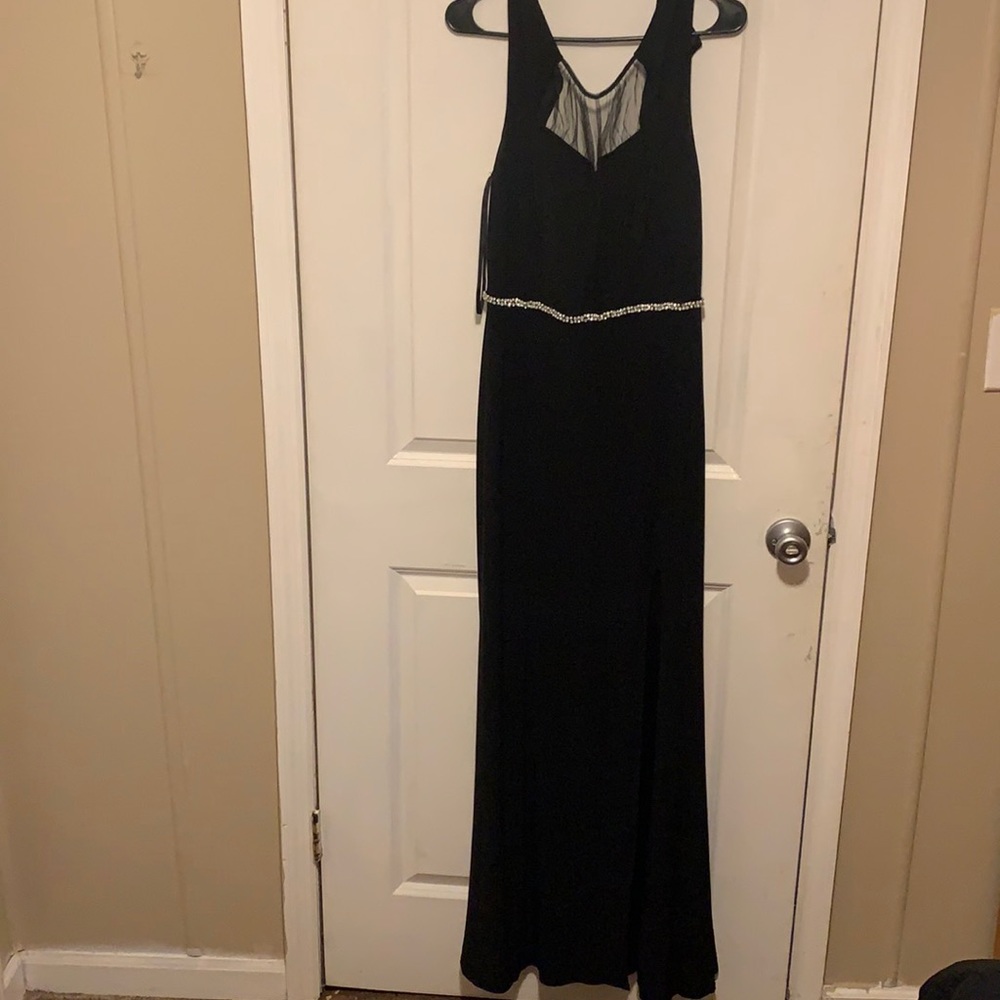 A Black City Triangle Dress